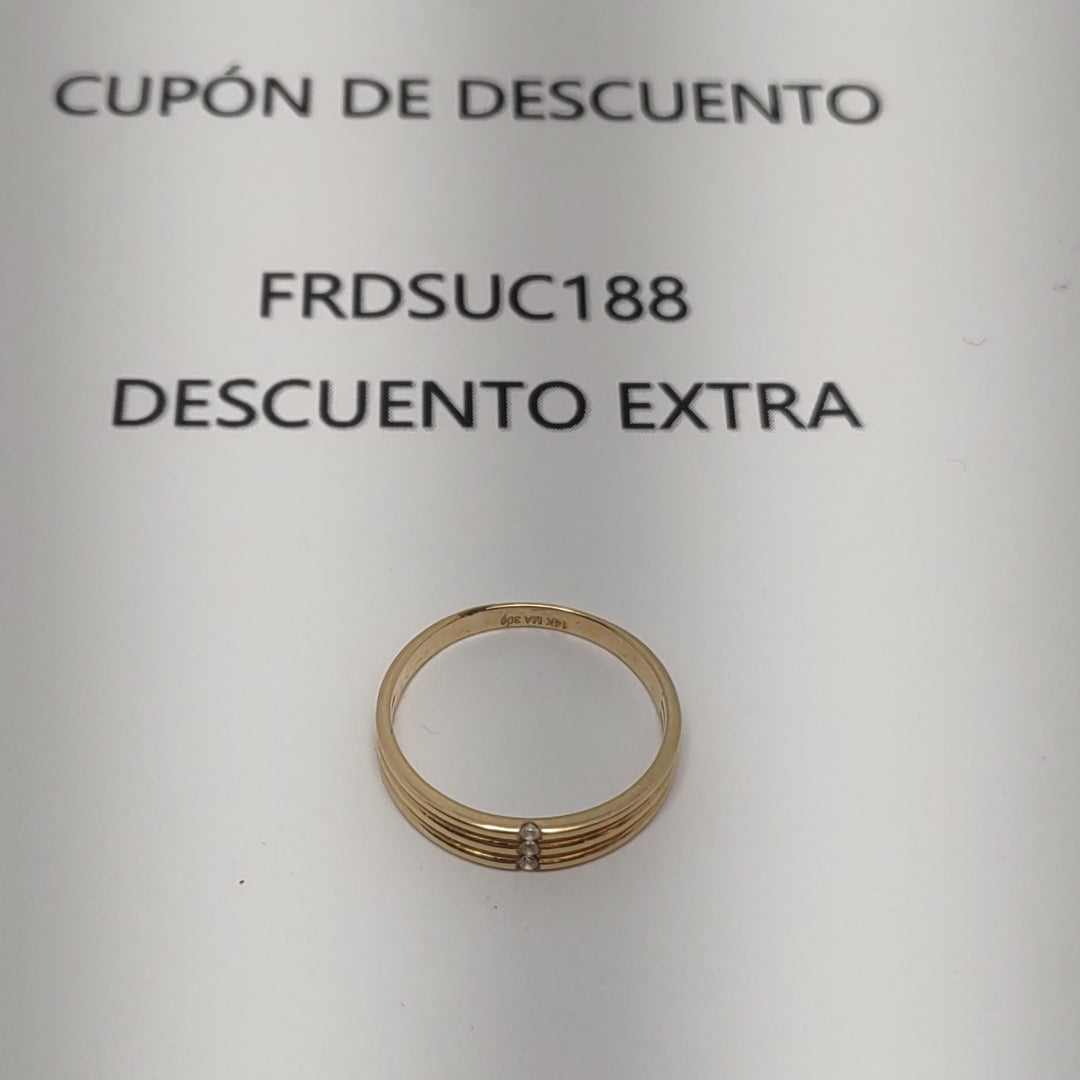 ANILLOS DAMA ORO 14K 1.7 (NUEVO)