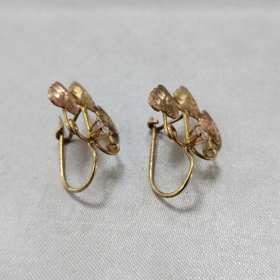 ARETES PAR ORO 8 K 2,00 GRMS (SEMINUEVO)