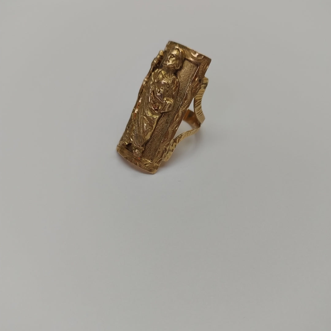 ANILLO ORO 10 K 8.3 GRMS (SEMINUEVO)