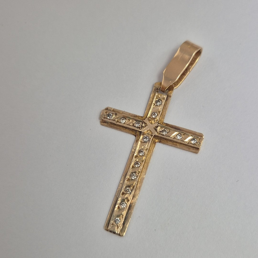 CRUZ ORO 14 K 3,80 GRMS (SEMINUEVO)