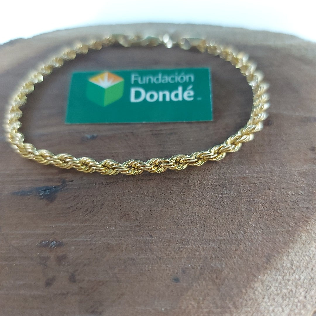 PULSERA ORO 14 K 4.4 GRMS (SEMINUEVO)