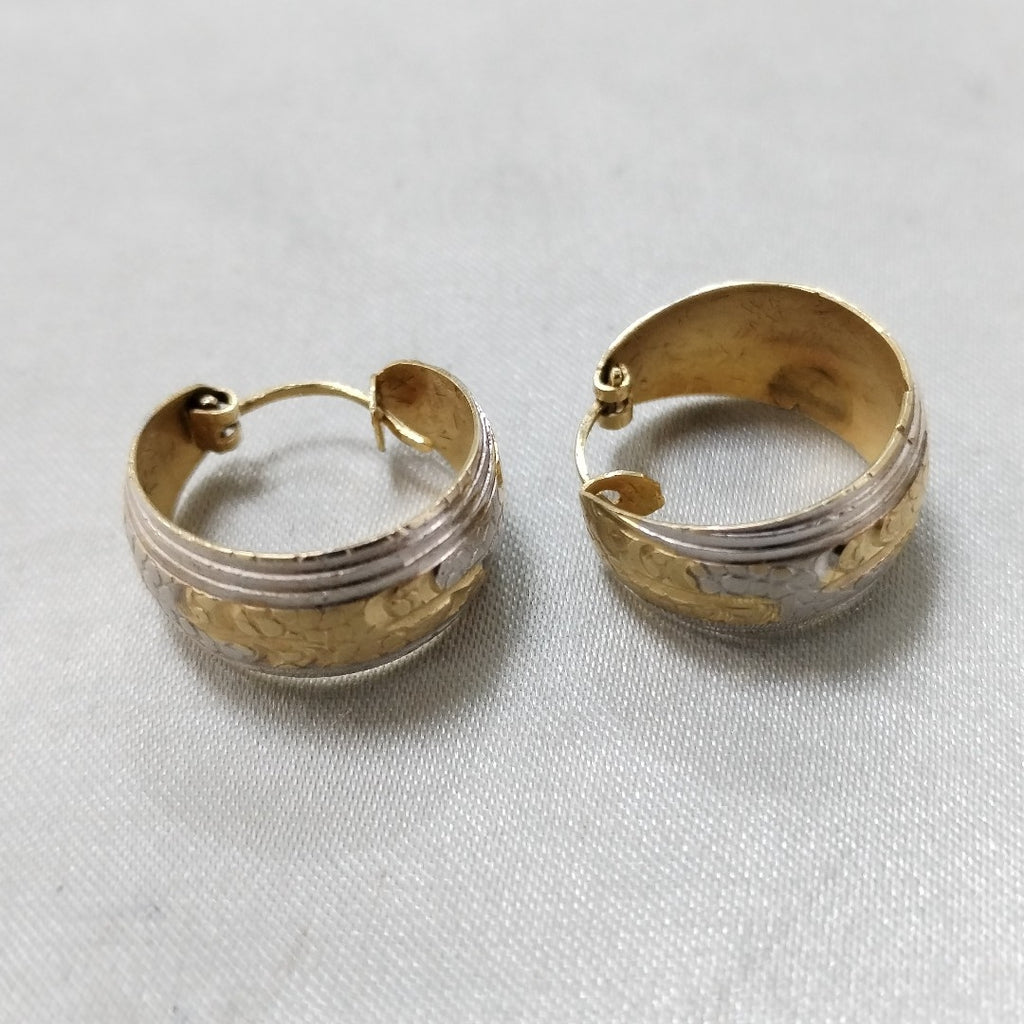 ARRACADAS PAR ORO 14 K 3,00 GRMS (SEMINUEVO)