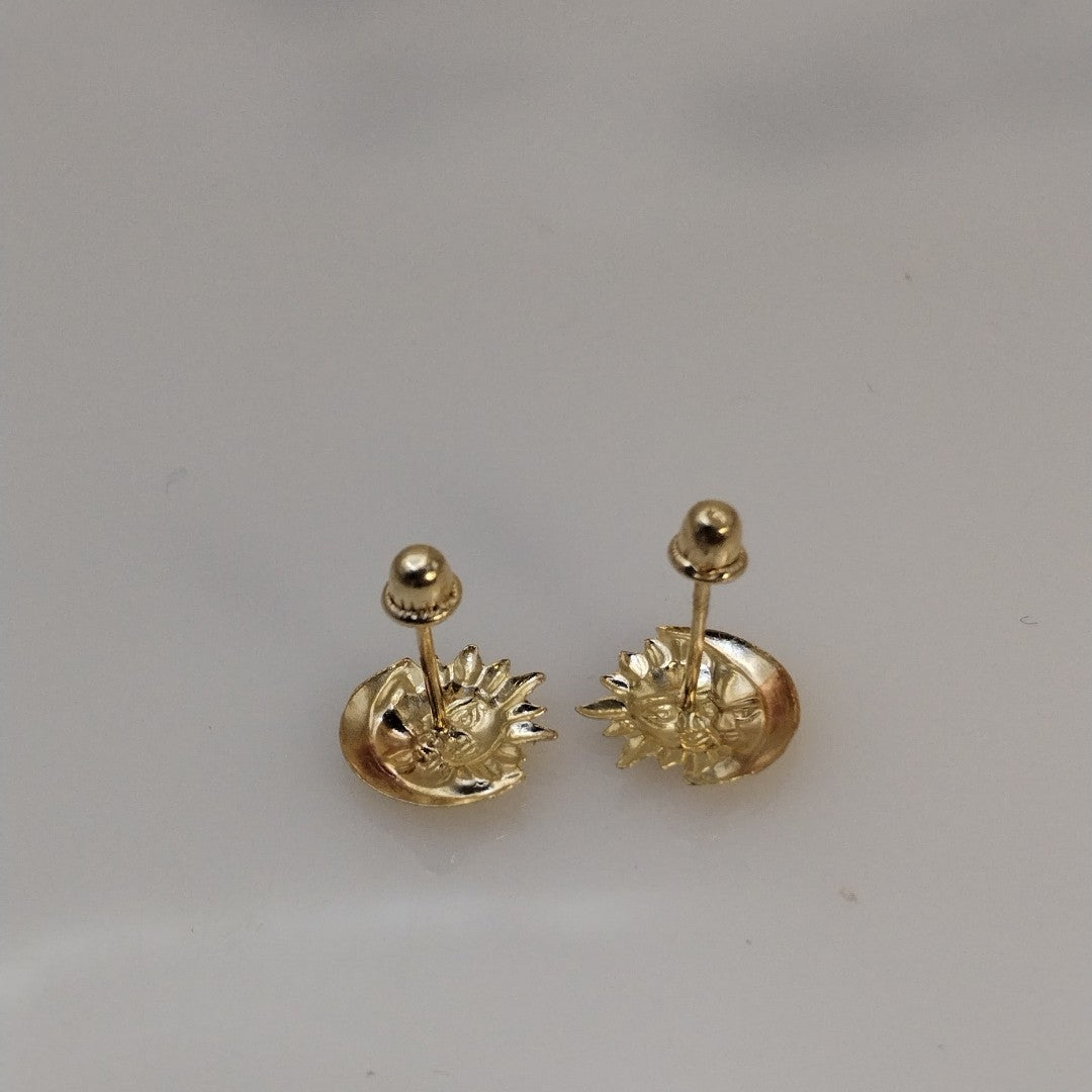 BROQUELES PAR ORO 14 K 0.4 GRMS (SEMINUEVO)