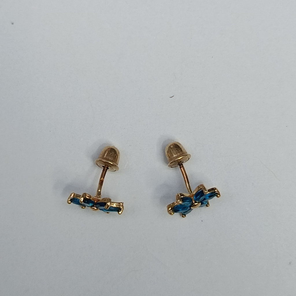 ARETES PAR ORO 10 K 0.6 GRMS (SEMINUEVO)