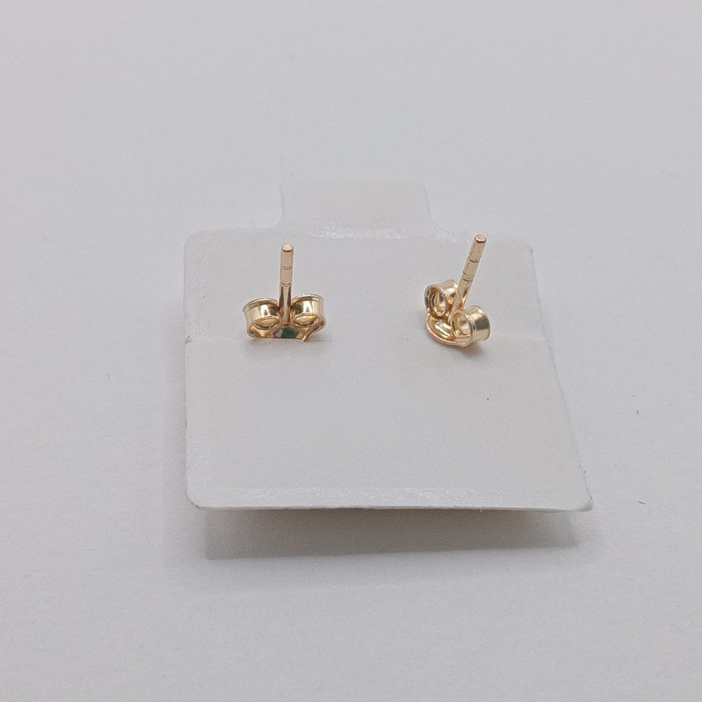 BROQUELES ORO 14K 1 (NUEVO)