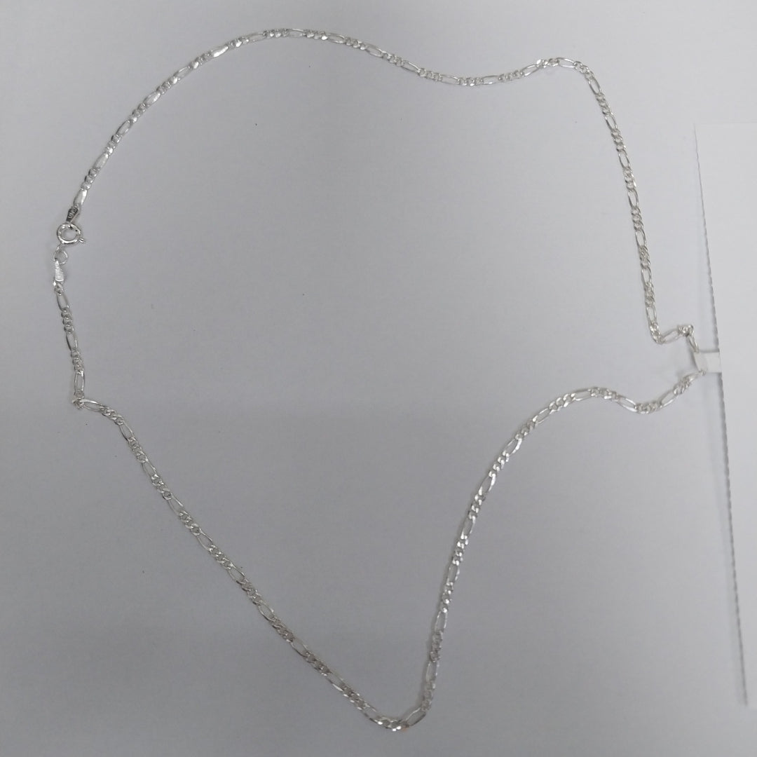 CADENA TEJIDO 3X1 PLATA .925 55 CM 4.1 GR (NUEVO)