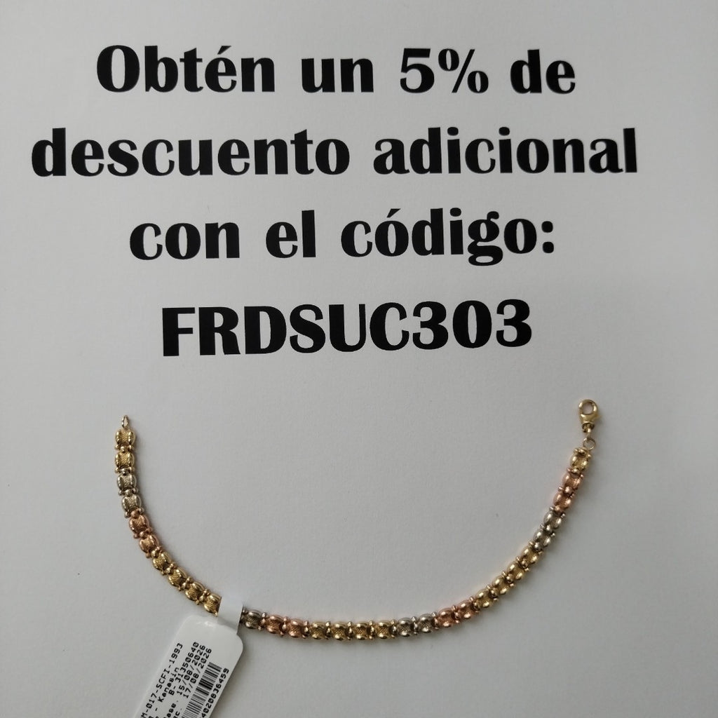 PULSERA ORO 10 K 5.4 GRMS (SEMINUEVO)