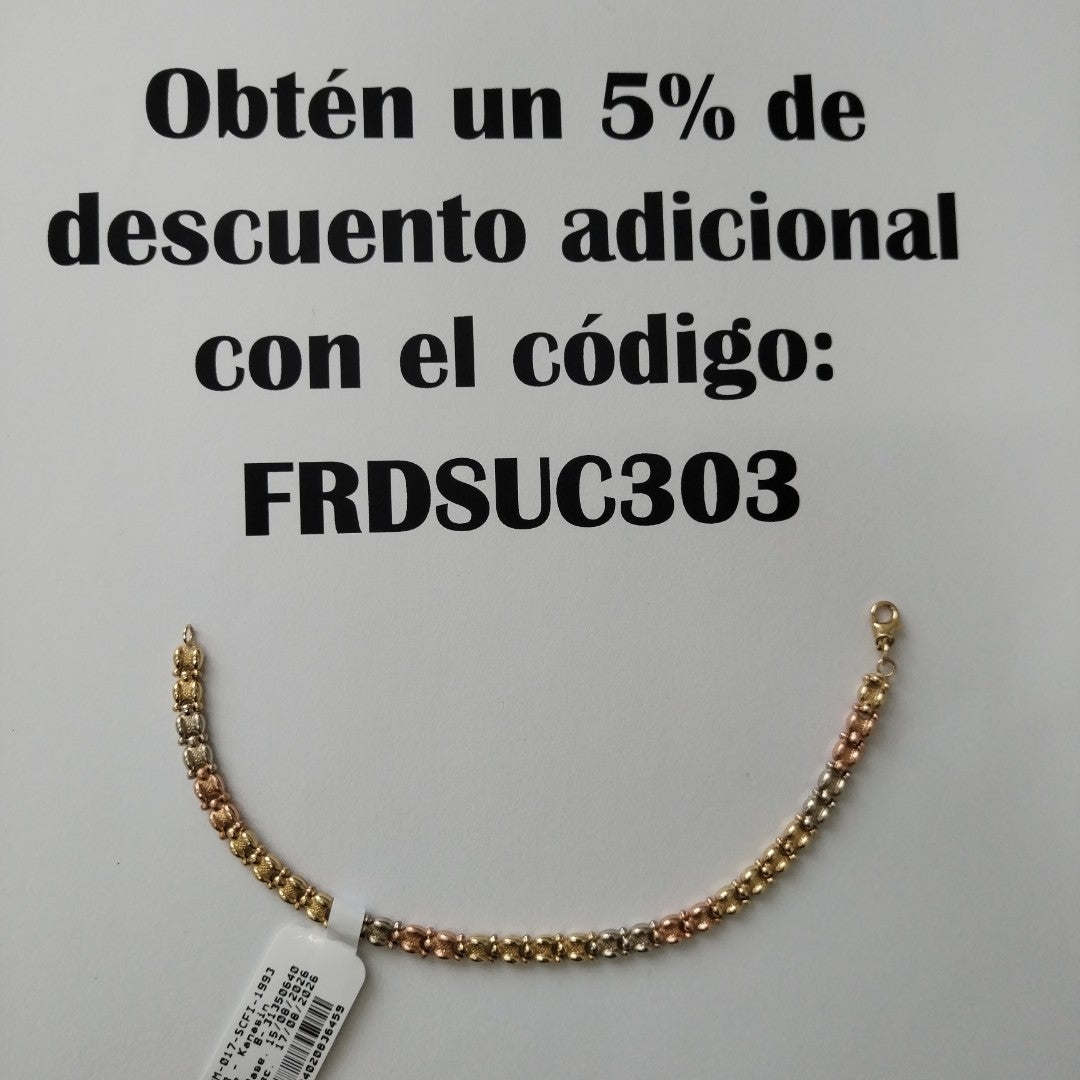 PULSERA ORO 10 K 5.4 GRMS (SEMINUEVO)
