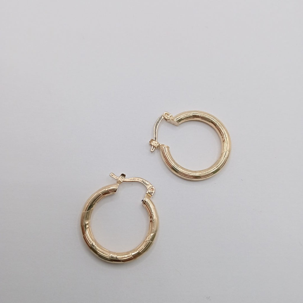 ARETES ARRACADAS 14K 2.7 GR (NUEVO)