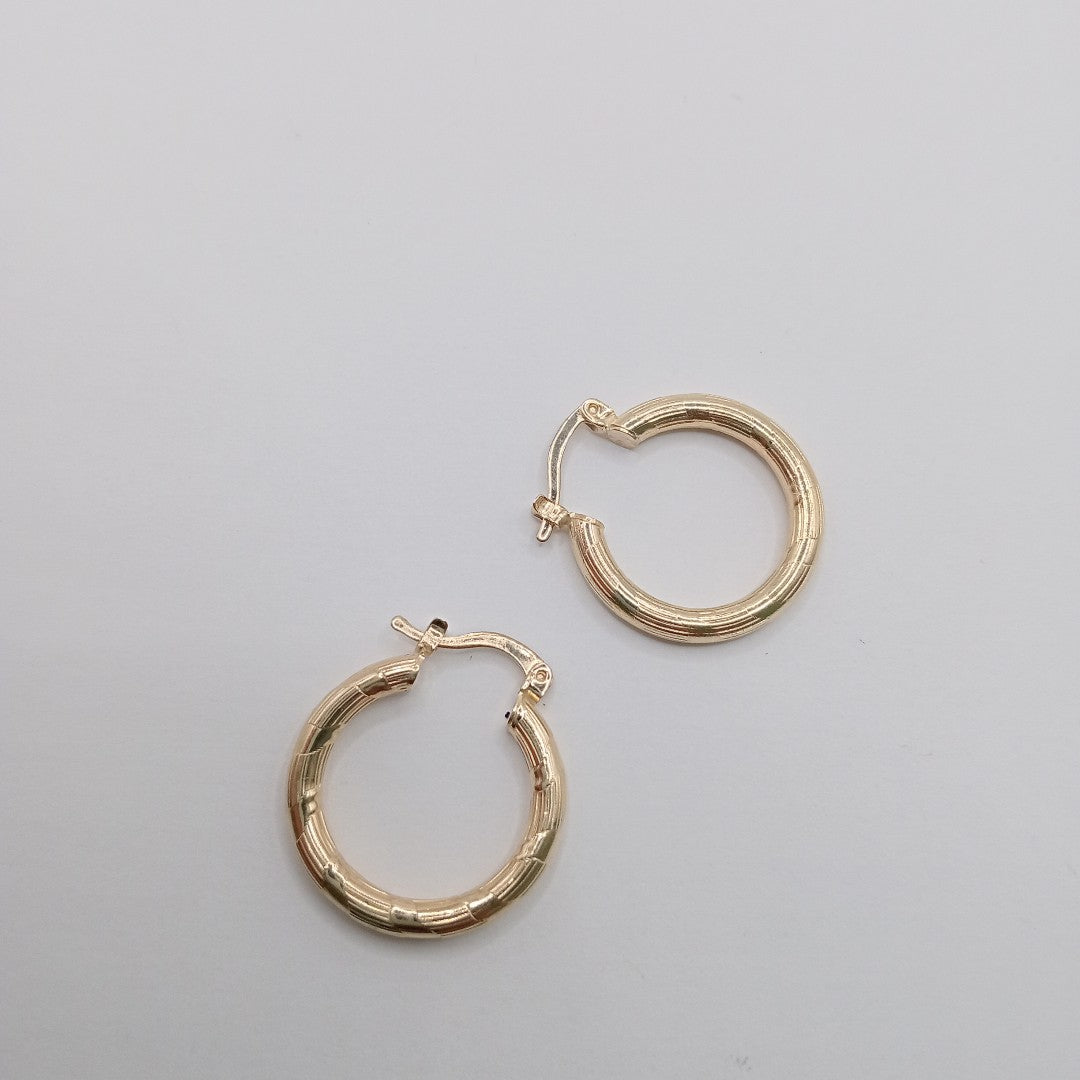 ARETES ARRACADAS 14K 2.7 GR (NUEVO)