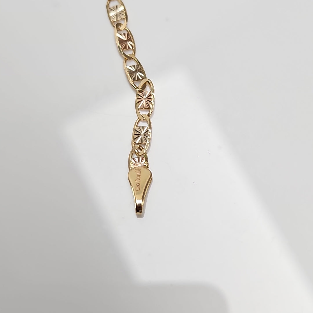 PULSERA GUCHI 14K 18 CM 2.9 GR (NUEVO)