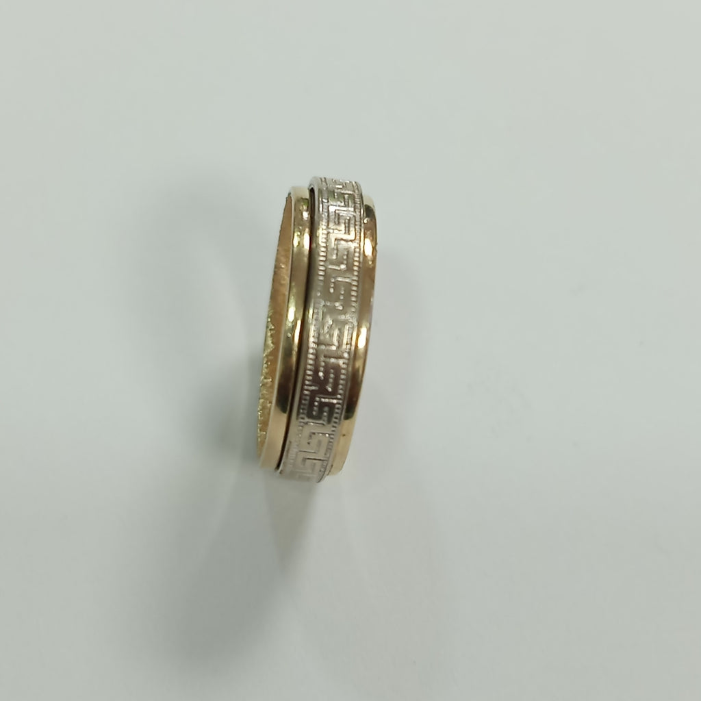 ARGOLLA ORO COMBINADO 10 K 5.7 GRMS (SEMINUEVO)