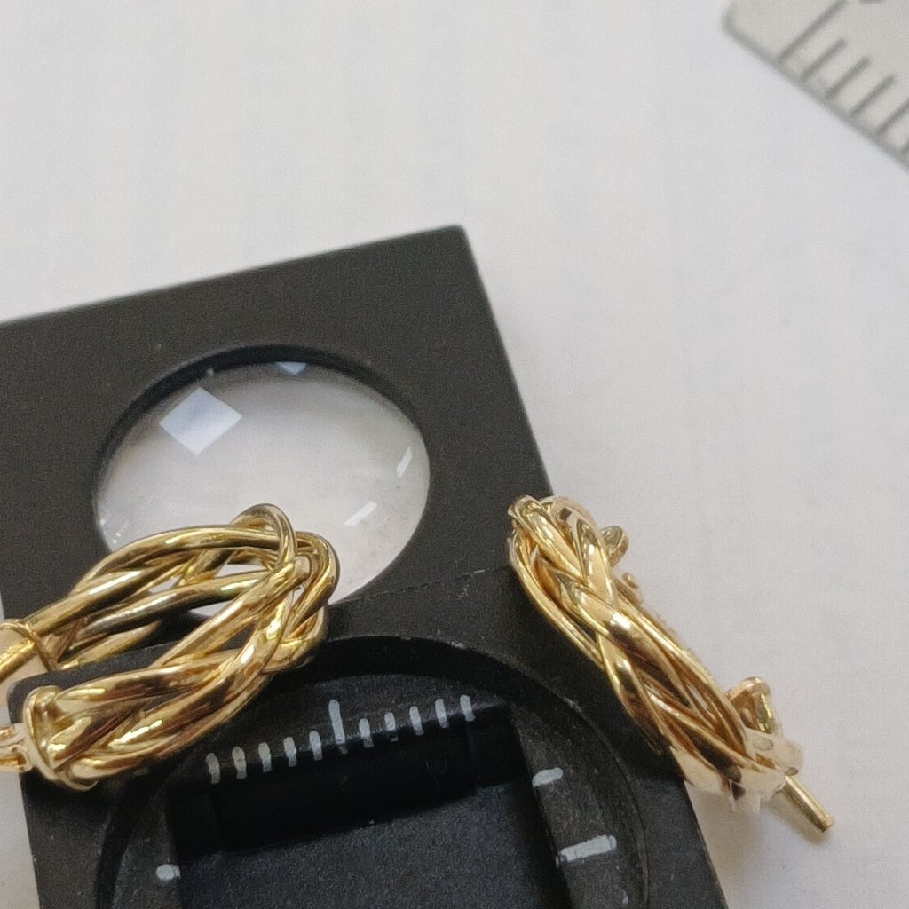 ARRACADAS ORO 14K 1.4 (NUEVO)