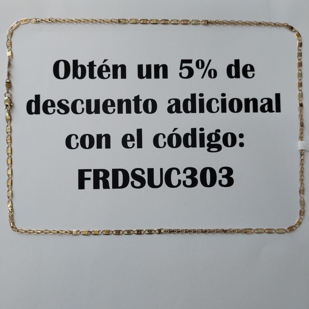 CADENA ORO 10 K 5.5 GRMS (SEMINUEVO)