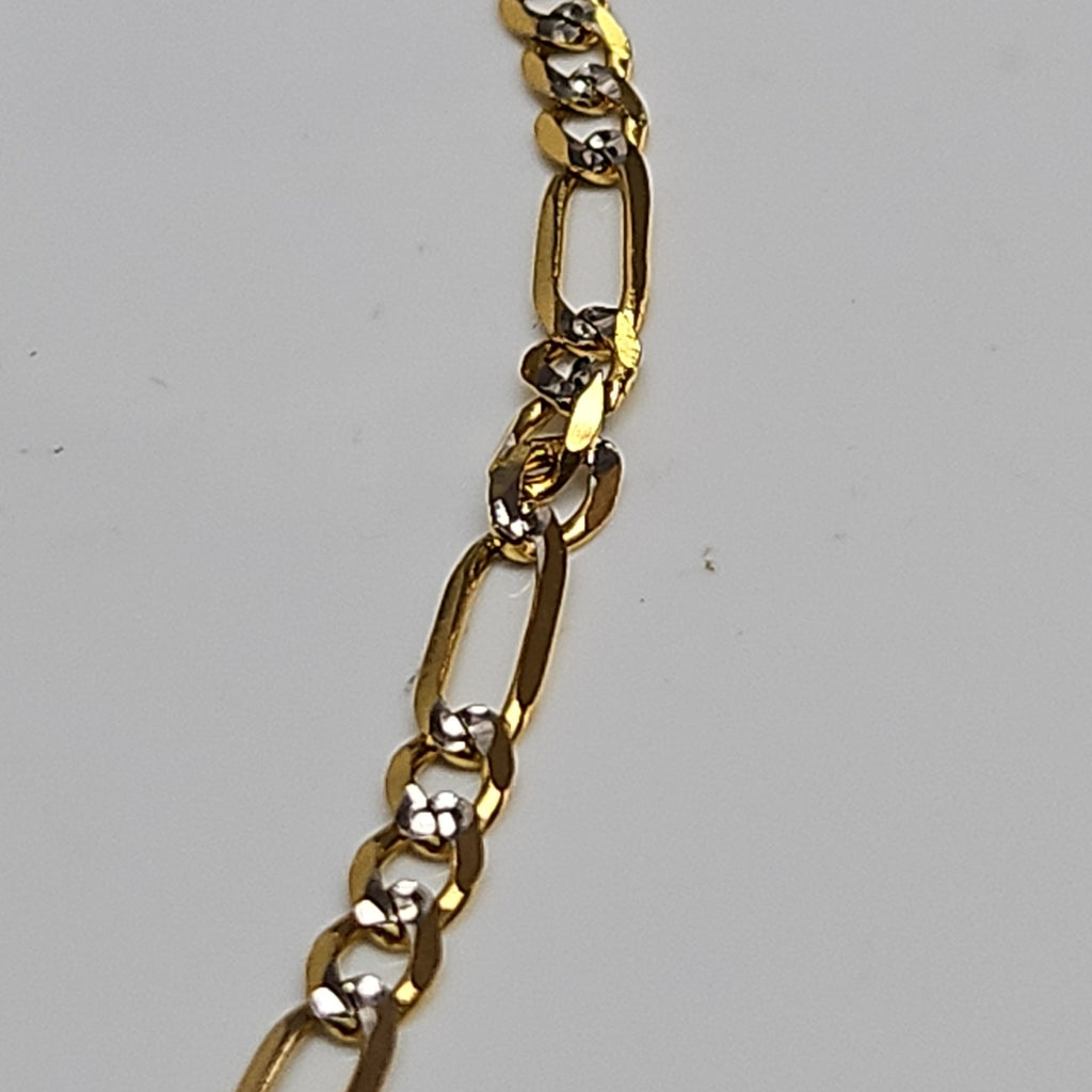 PULSERA 3X1 14K 18 CM 4 GR (NUEVO)