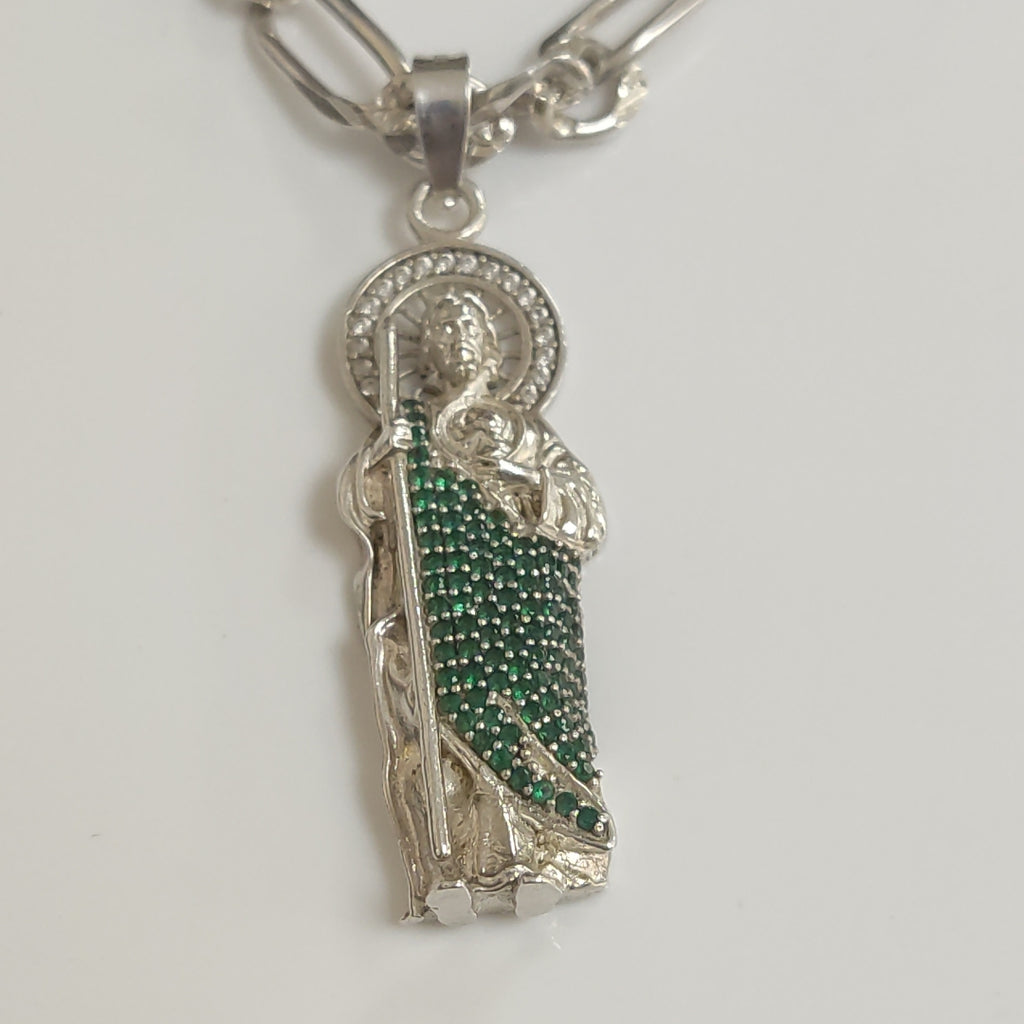 CADENA, DIJE PLATA 27.8 GRMS (SEMINUEVO)