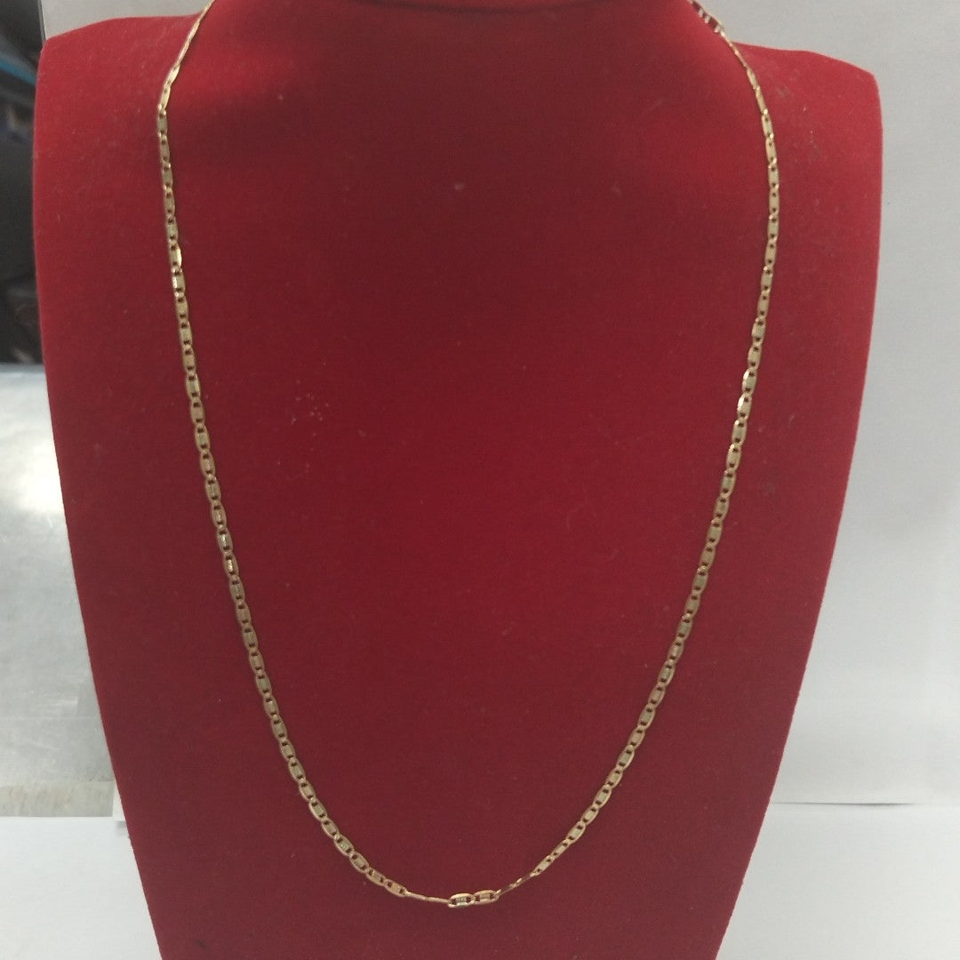 CADENA ORO,ORO COMBINADO 10 K 2,20 GRMS (SEMINUEVO)