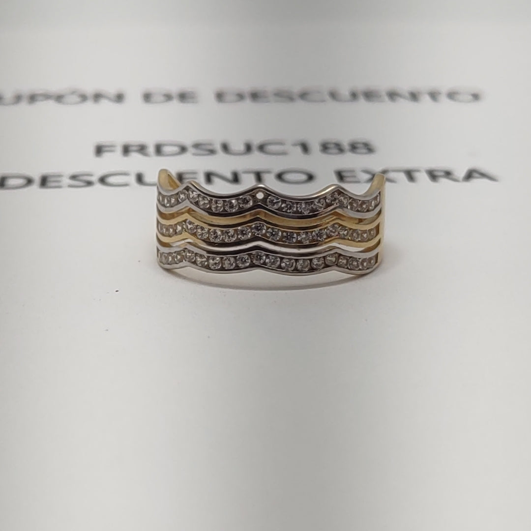 ANILLOS DAMA ORO 14K 2.7 (NUEVO)