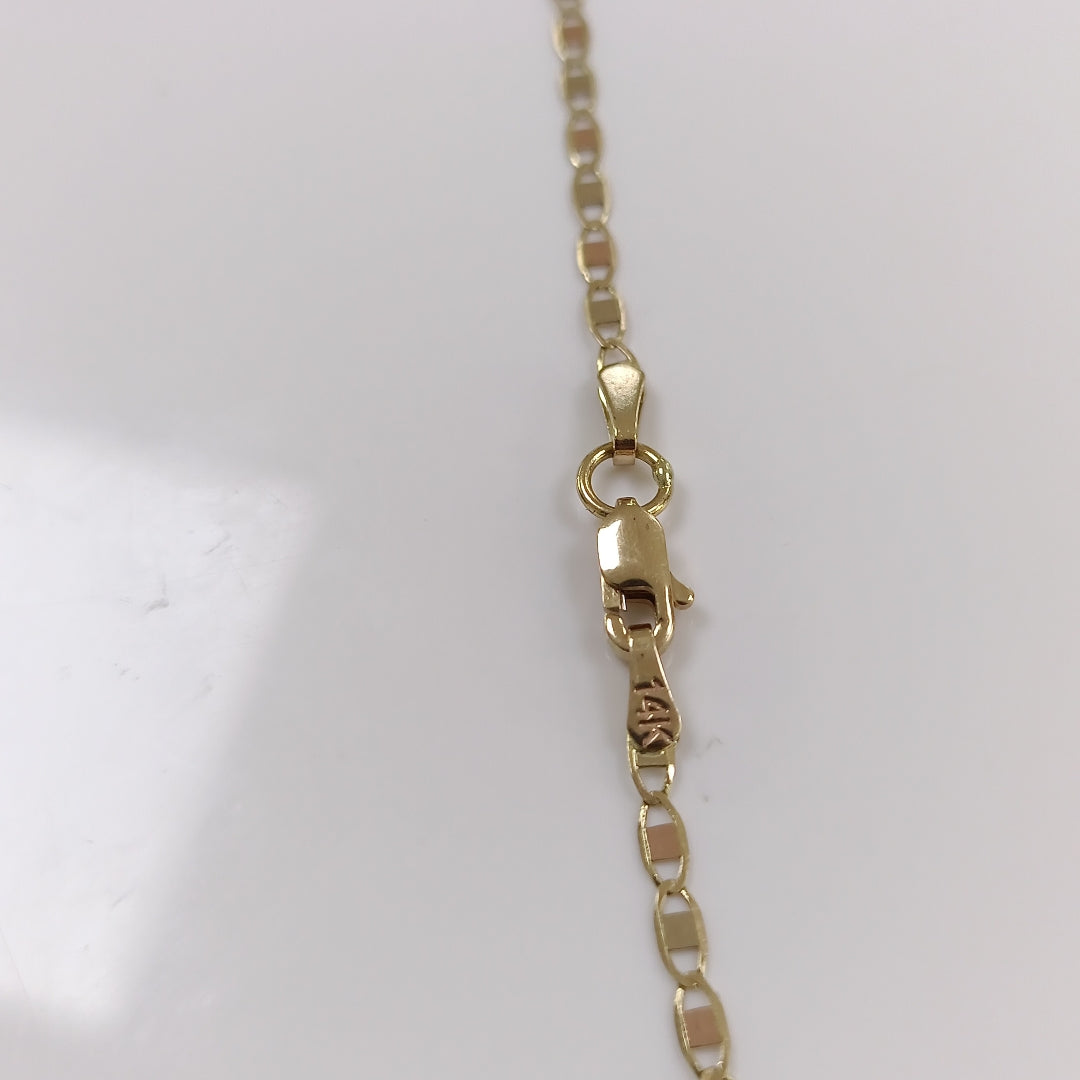 CADENA GUCHI 14K 55 CM 3.7 GR (NUEVO)