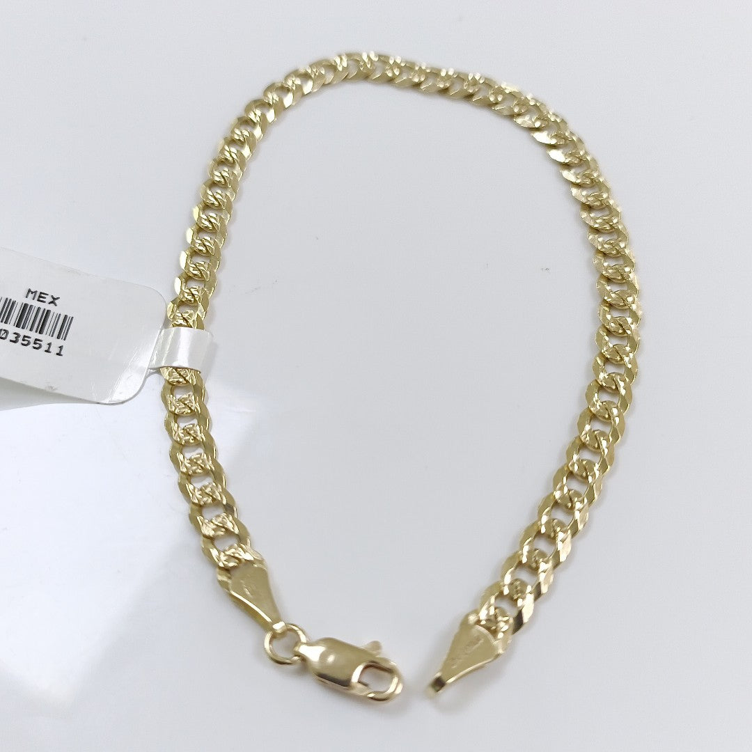 PULSERA BARBADA 14K 21 CM 7.5 GR (NUEVO)