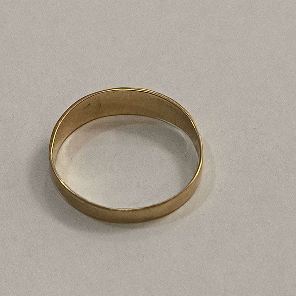 ARGOLLA DE LA SUERTE ORO 14 K 1,20 GRMS (SEMINUEVO)