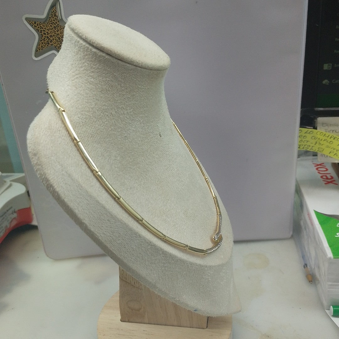 GARGANTILLA ORO 14 K 11.6 GRMS (SEMINUEVO)