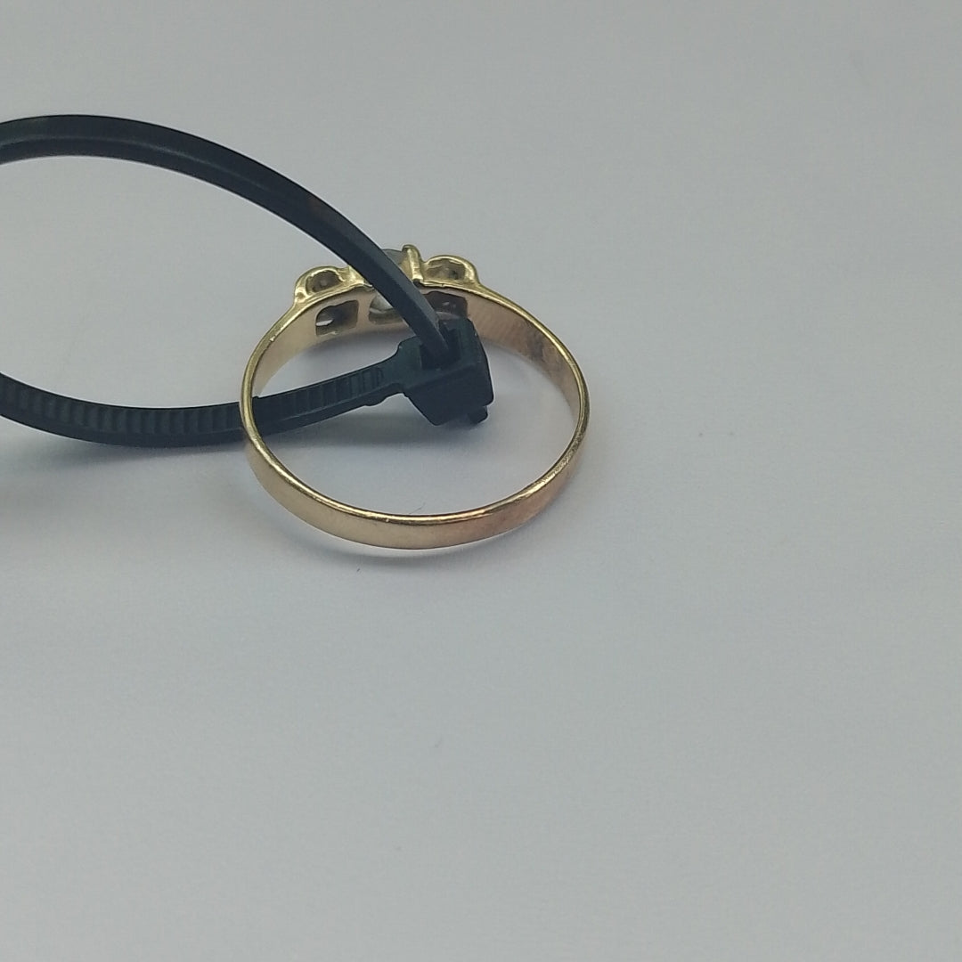 ANILLO ORO 10 K 1,60 GRMS (SEMINUEVO)