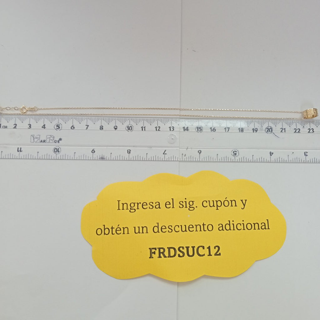 GARGANTILLAS ORO 14K 2.5 (NUEVO)
