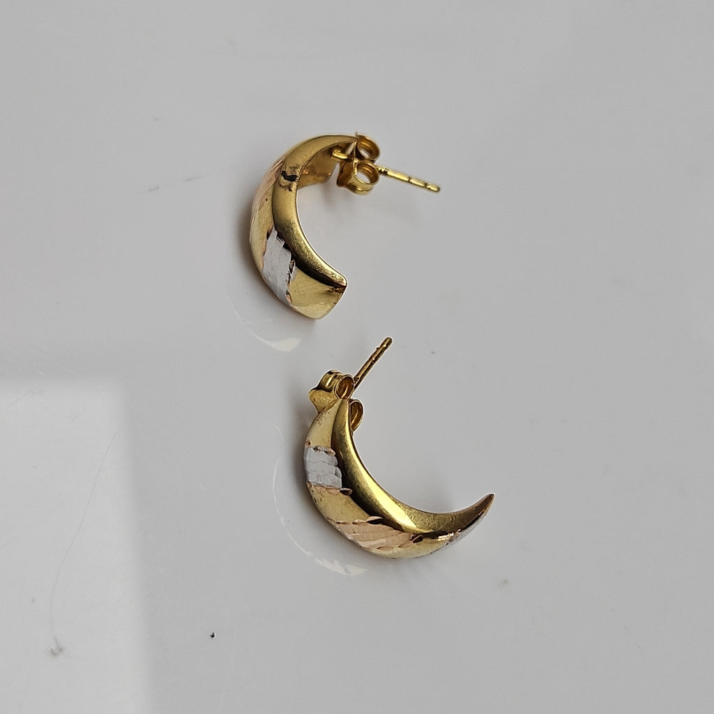 ARETES PAR ORO 14 K 2,00 GRMS (SEMINUEVO)