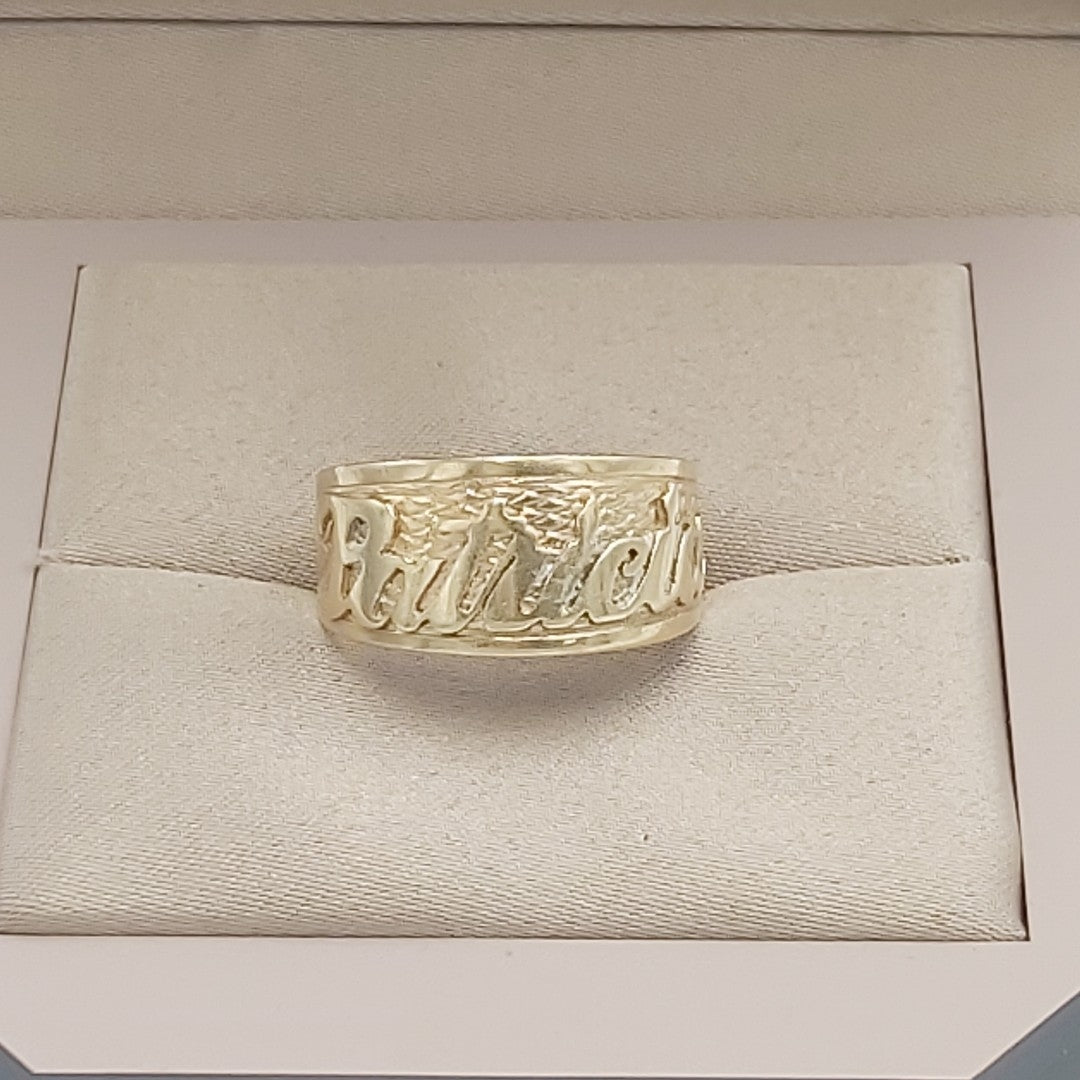 ANILLO ORO 10 K 4.4 GRMS (SEMINUEVO)