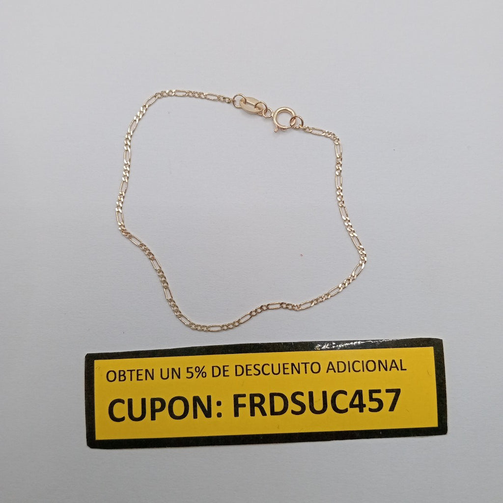 PULSERA 3X1 14K 18 CM 0.9 GR (NUEVO)