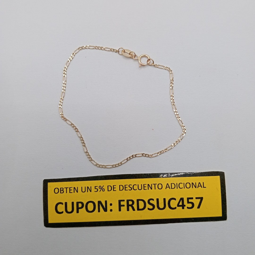 PULSERA 3X1 14K 18 CM 0.9 GR (NUEVO)