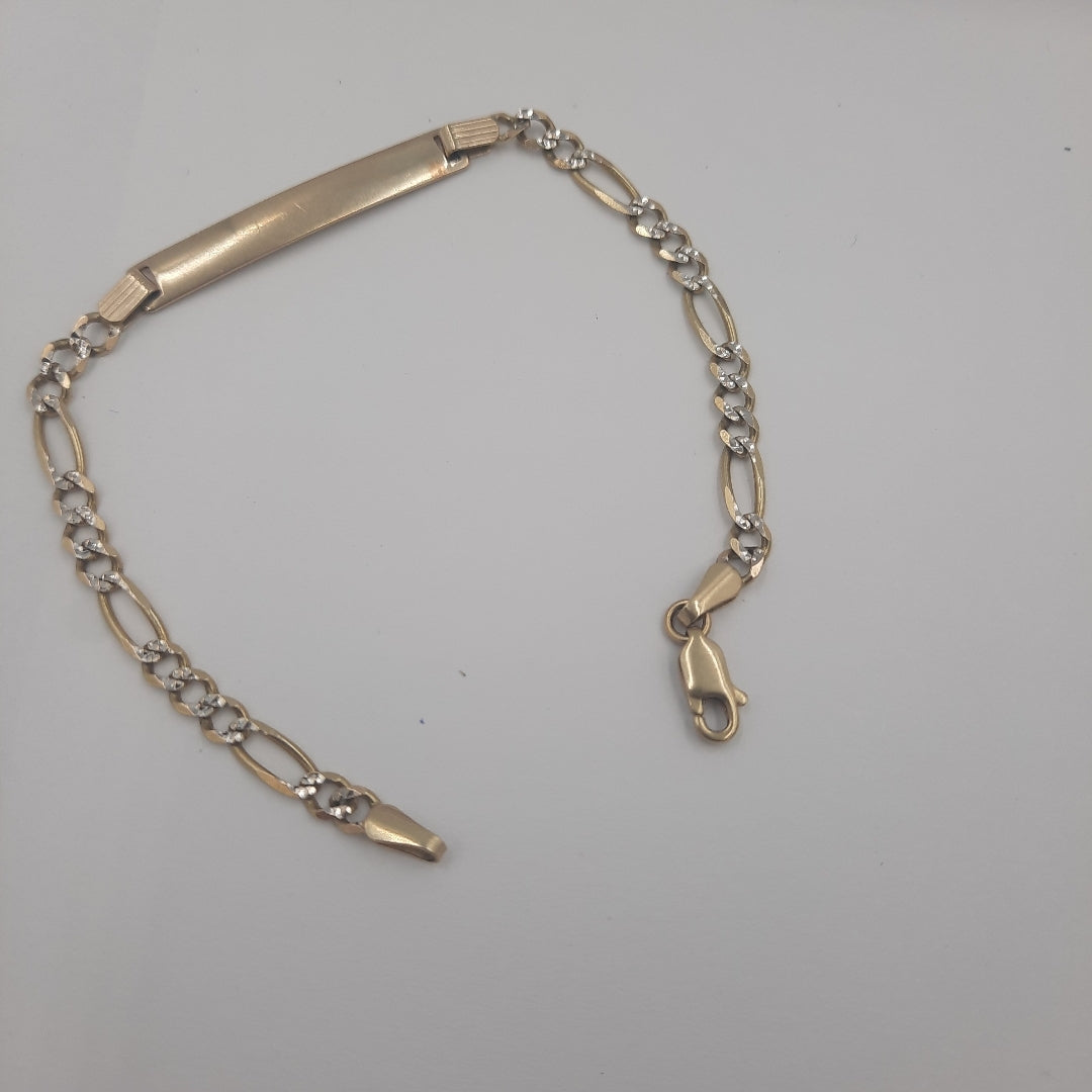 ESCLAVA ORO,RODIADO 14 K 4,80 GRMS (SEMINUEVO)