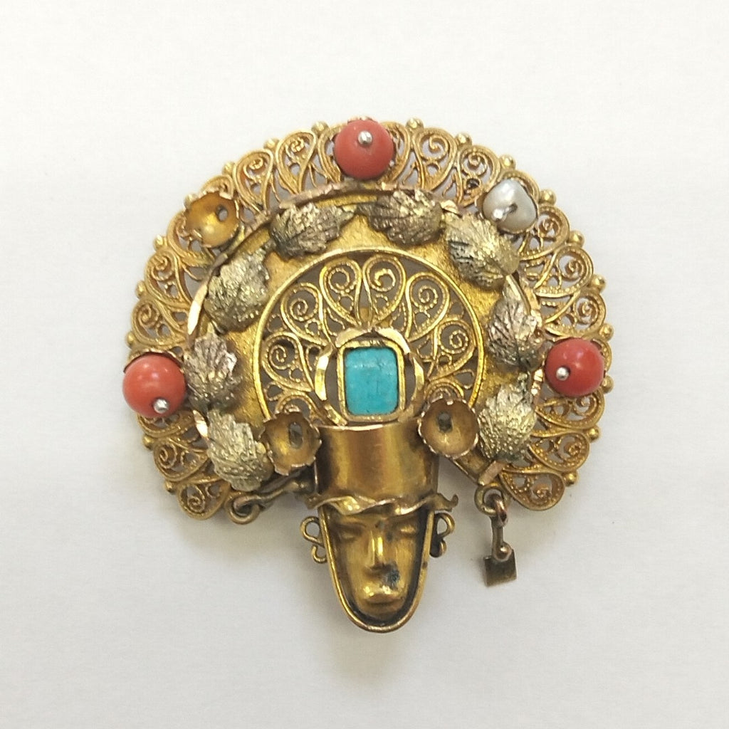 BROCHE ORO 8 K 7.2 GRMS (SEMINUEVO)