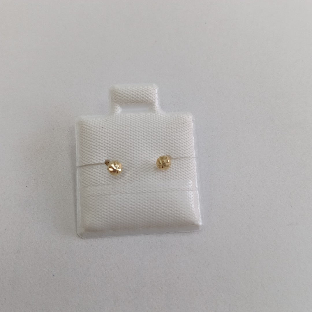 BROQUELES BROQUEL FIG HONGO 14K 0.17 GR (NUEVO)