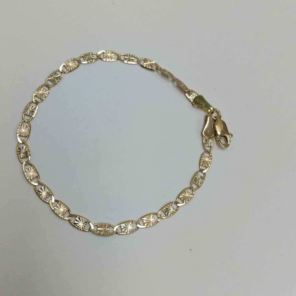 PULSERA GUCHI 14K 18 CM 3.1 GR (NUEVO)