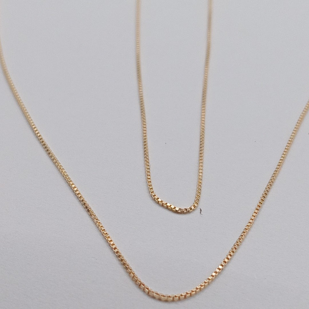 CADENA VENECIANO 14K 55 CM 1.7 GR (NUEVO)