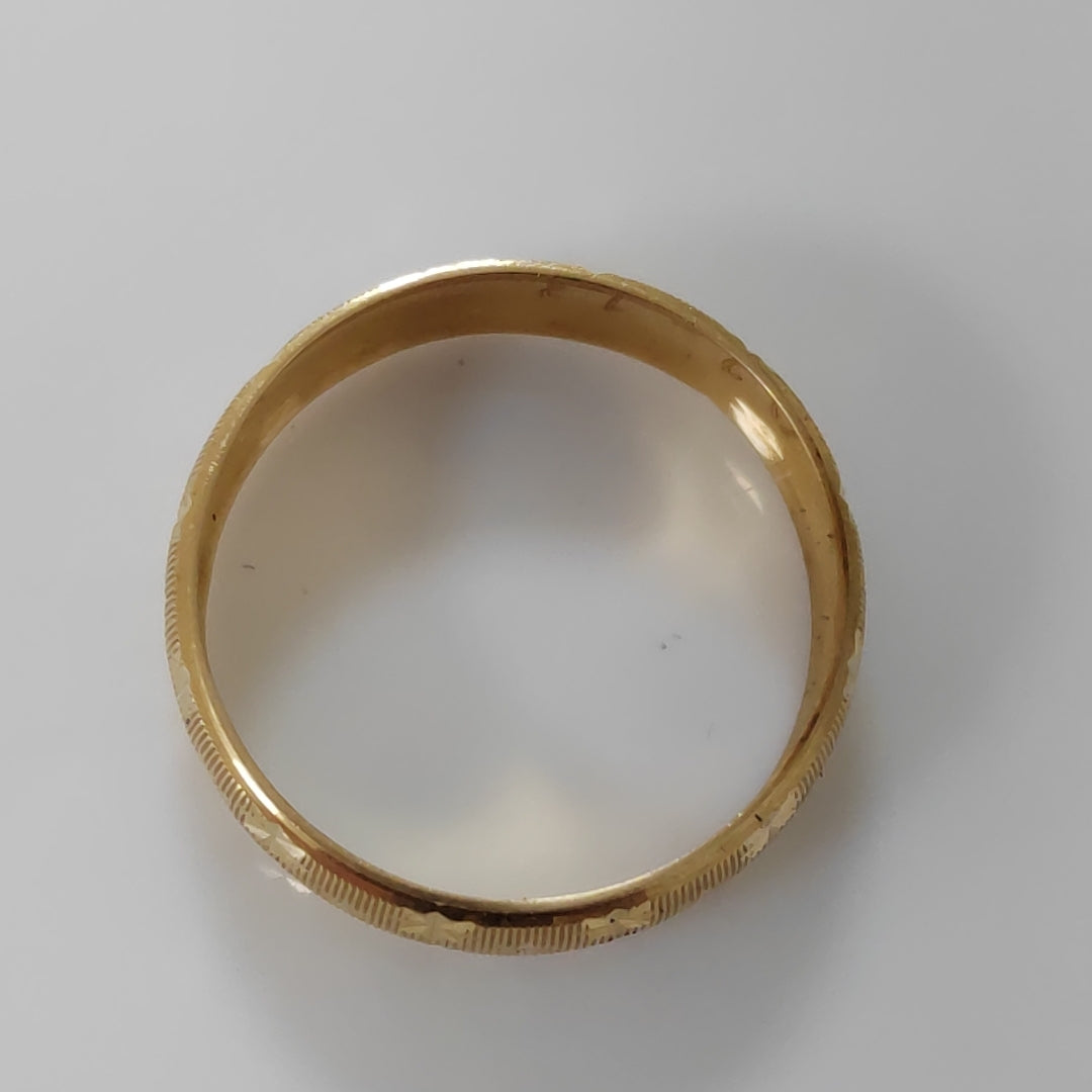 ARGOLLA ORO 14 K 1.8 GRMS (SEMINUEVO)