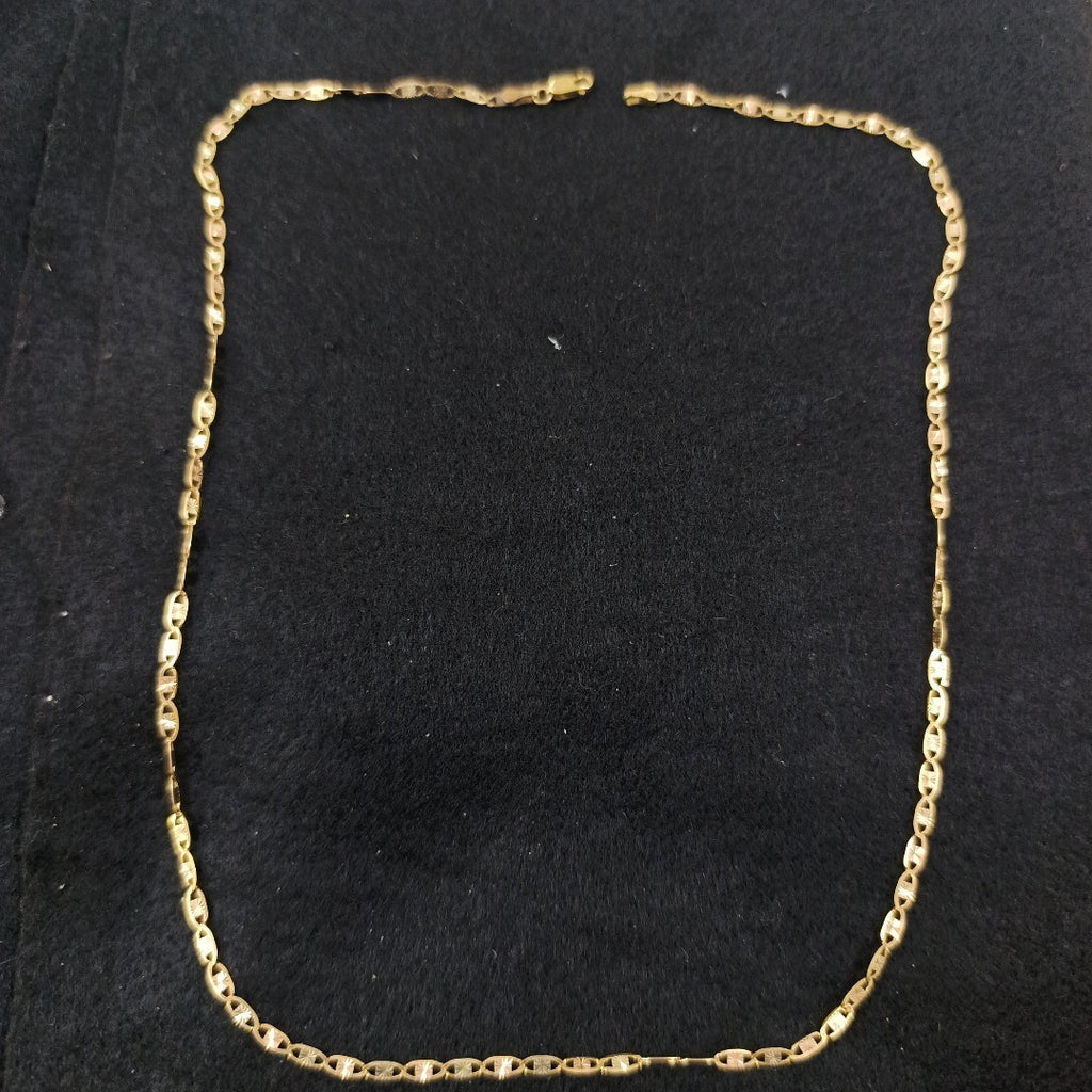 CADENA ORO COMBINADO 10 K 3.5 GRMS (SEMINUEVO)