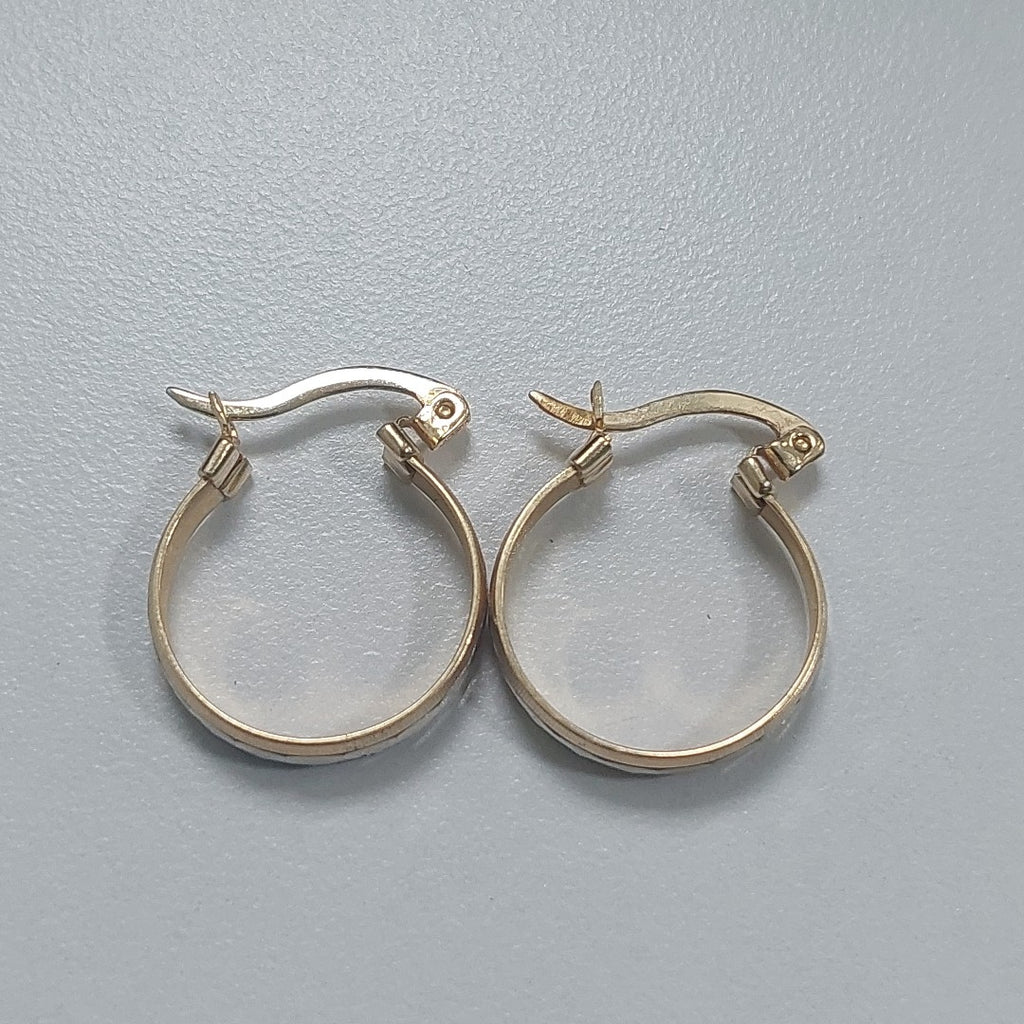 ARRACADAS PAR ORO 14 K 2,20 GRMS (SEMINUEVO)