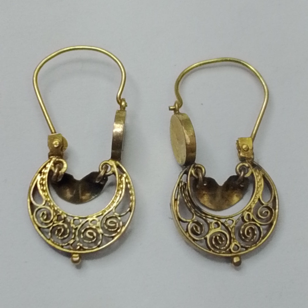 ARETES PAR ORO 10 K 1,80 GRMS (SEMINUEVO)