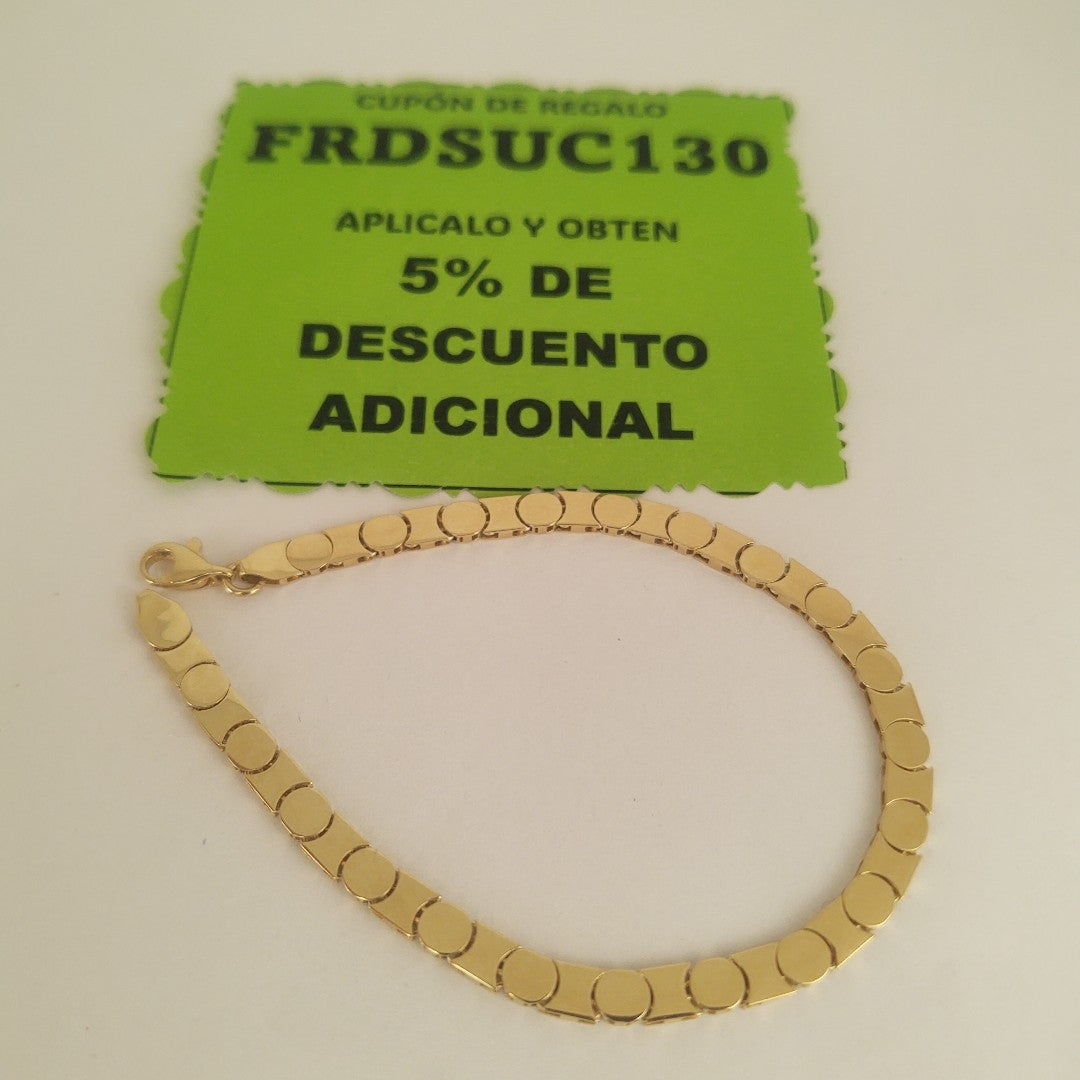 PULSERAS DAMA ORO 14K 5.2 (NUEVO)