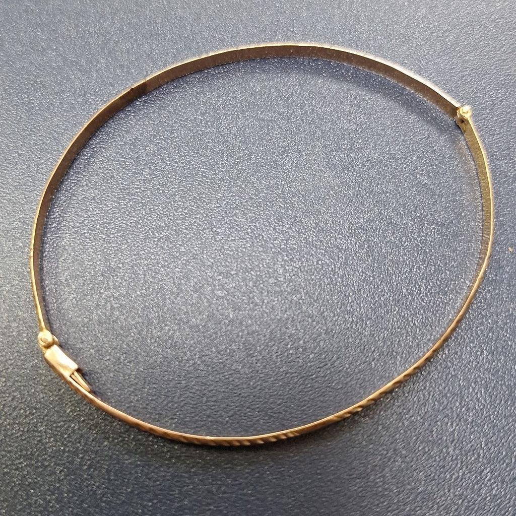 PULSERA RIGIDA ORO 8 K 4.7 GRMS (SEMINUEVO)