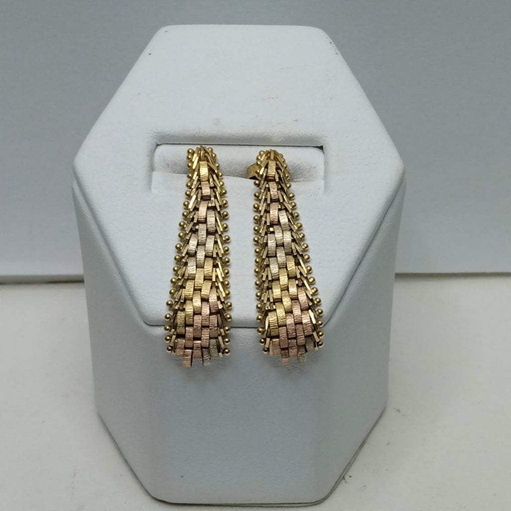 ARETES PAR ORO 14 K 3,30 GRMS (SEMINUEVO)