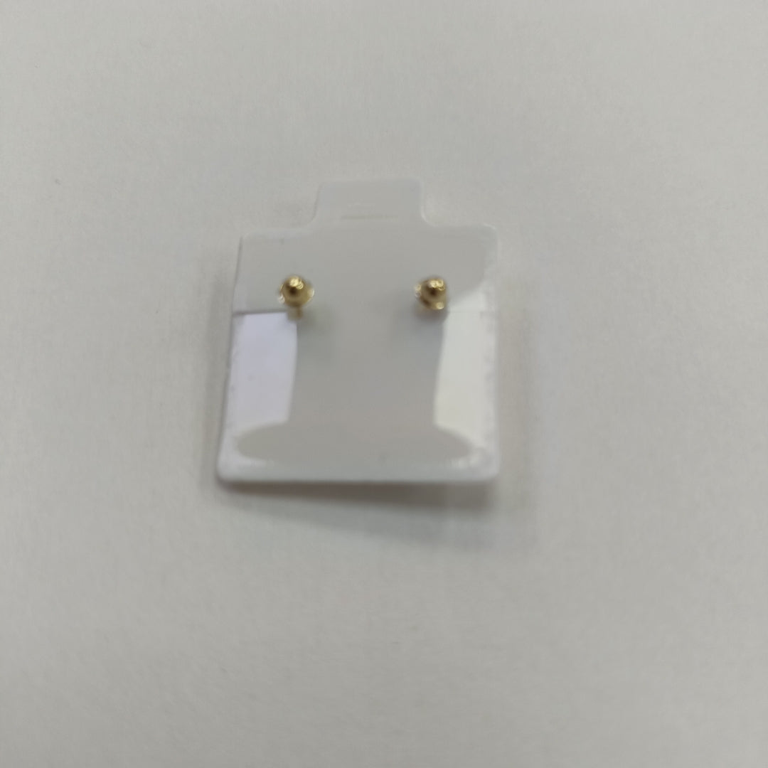 BROQUELES BROQUEL FIG CORAZON 14K 0.23 GR (NUEVO)