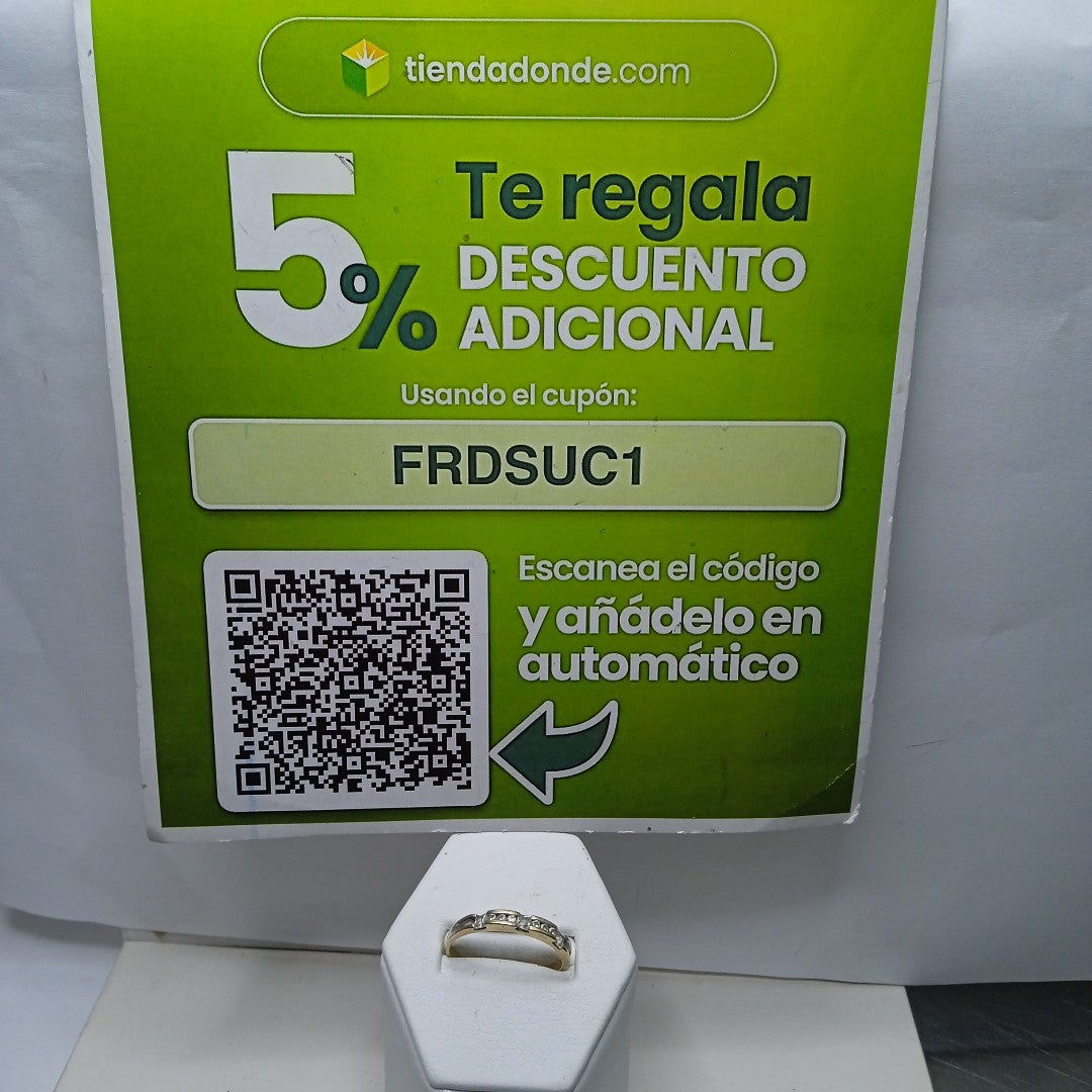 ANILLITO ORO 10 K 2 GRMS (SEMINUEVO)