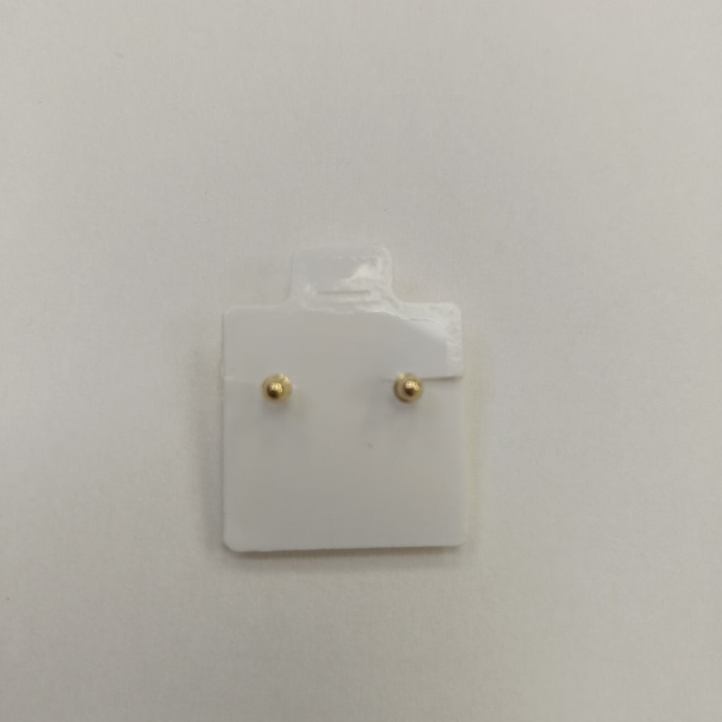 BROQUELES BROQUEL FIG CORAZON C CIRCONIA 14K 0.2603 GR (NUEVO)