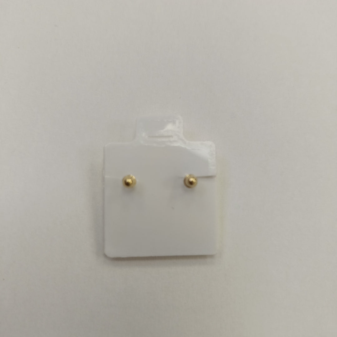 BROQUELES BROQUEL FIG CORAZON C CIRCONIA 14K 0.2603 GR (NUEVO)