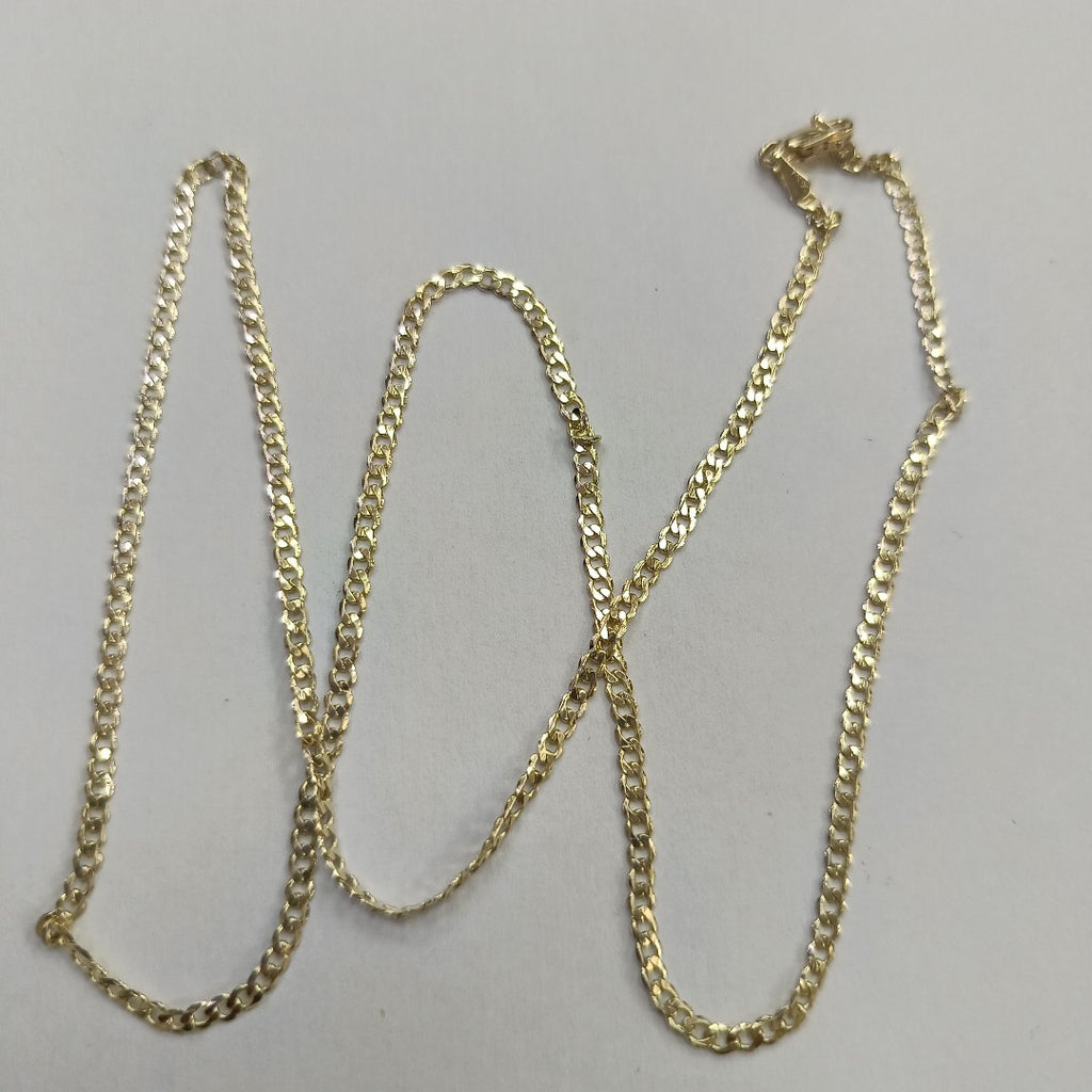 CADENA BARBADA 14K 55 CM 5.2 GR (NUEVO)