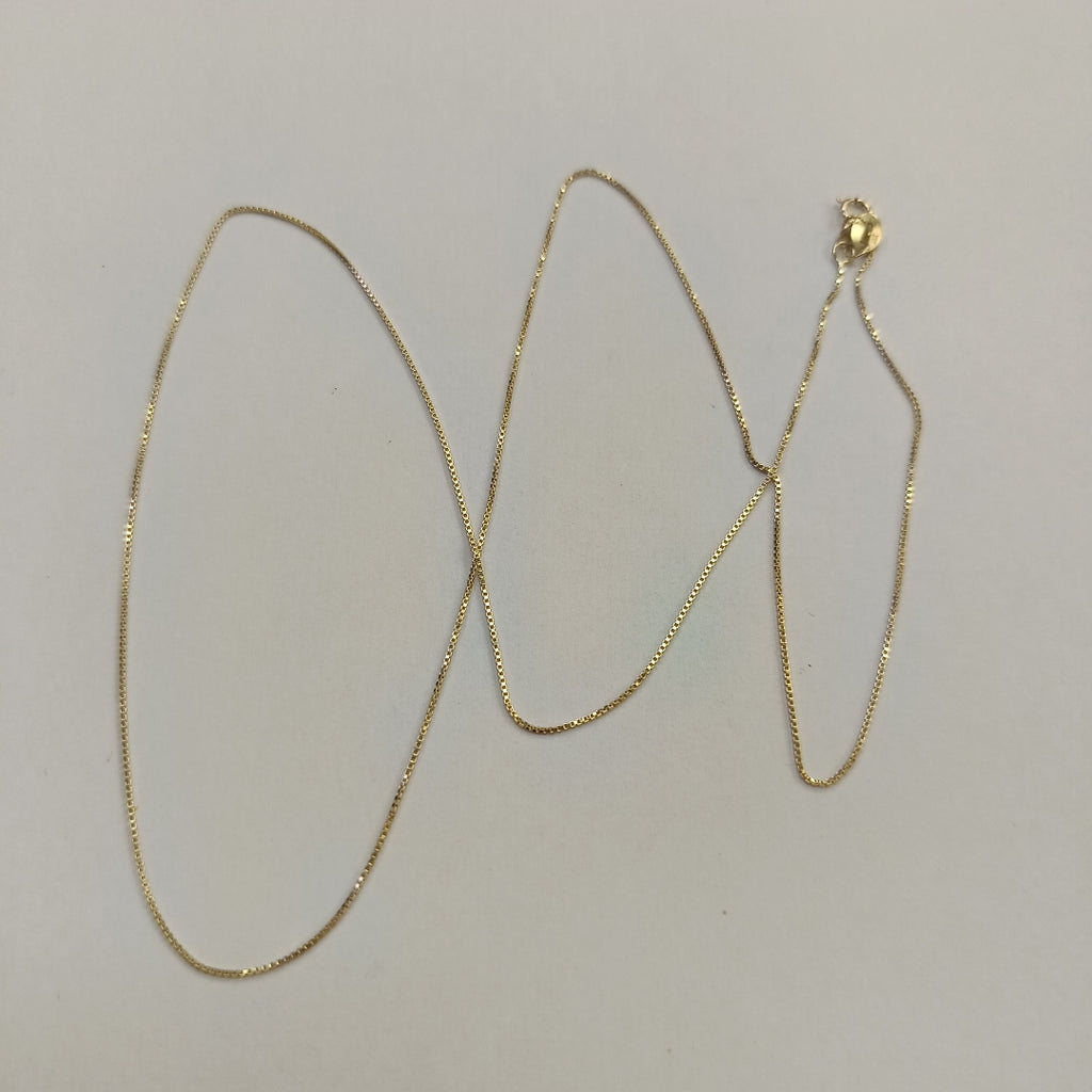 CADENA VENECIANO 14K 55 CM 1.7 GR (NUEVO)